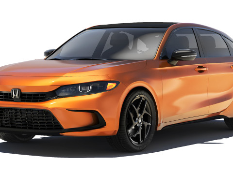 Honda Civic sedan 2022 Modelo 3D