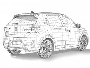 Honda WR-V RS 2023 3D 模型