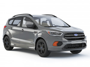 Escape ST-Line 2018 Model 3D