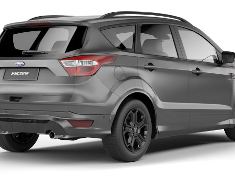 Escape ST-Line 2018 Model 3D