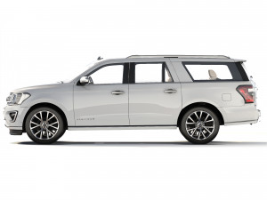 Expedition Platinum Max 2018 3D Модель