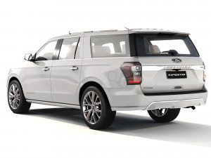 Expedition Platinum Max 2018 3D Модель
