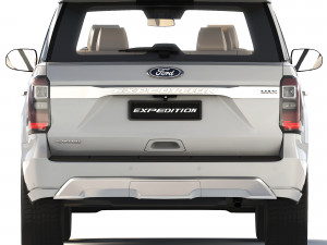 Expedition Platinum Max 2018 3D Модель