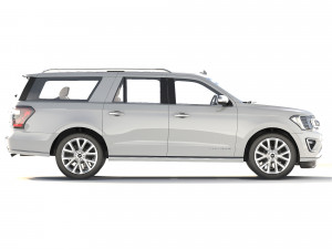 Expedition Platinum Max 2018 3D Модель
