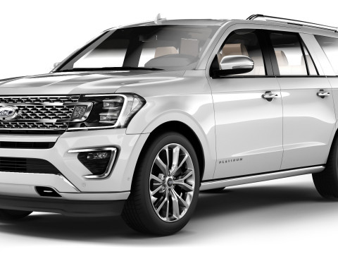 Expedition Platinum Max 2018 Modelo 3D