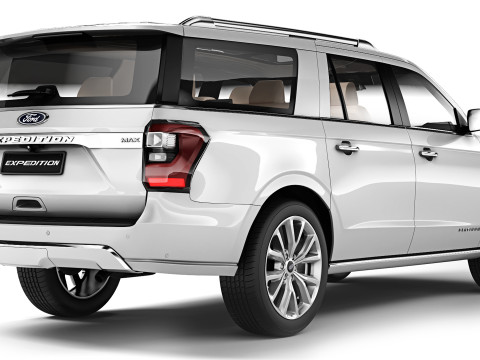 Expedition Platinum Max 2018 3D Модель