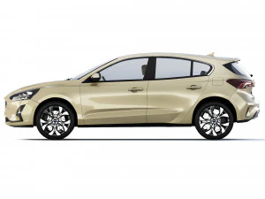 Focus 10 Ecoboost 2018 3D Model