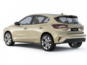 Focus 10 Ecoboost 2018 3D-Modell