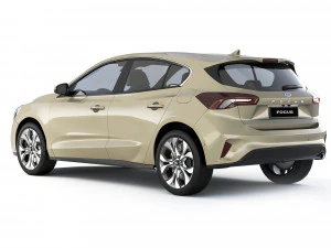 Focus 10 Ecoboost 2018 3D Model