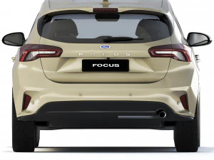 Focus 10 Ecoboost 2018 3D Model