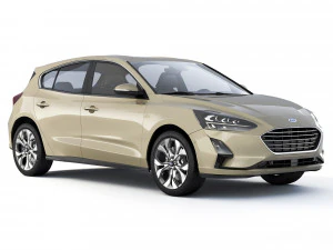 Focus 10 Ecoboost 2018 3D Model