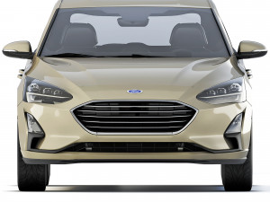 Focus 10 Ecoboost 2018 3D-Modell