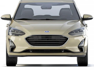 Focus 10 Ecoboost 2018 3D Model
