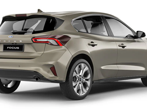 Focus 10 Ecoboost 2018 3D Model