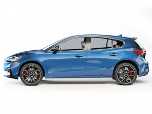 Focus ST Line 2020 3D Модель