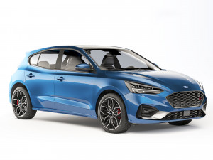 Focus ST Line 2020 3D Модель