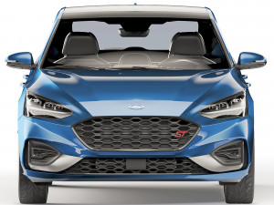 Focus ST Line 2020 3D Модель