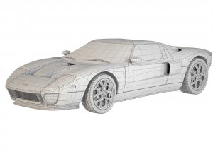 GT 2005 3D Model