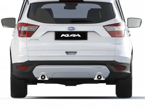 Kuga 2018 3D Model