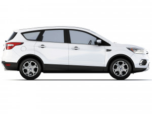 Kuga 2018 3D Model