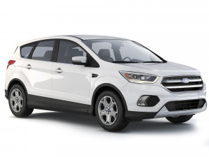 Kuga 2018 3D Model