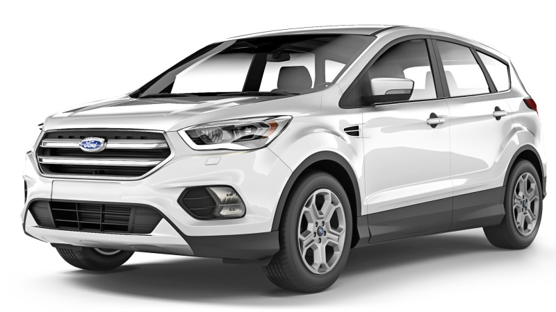 Kuga 2018 3D Model .c4d .max .obj .3ds .fbx .stl .blend 