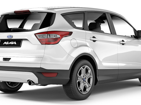 Kuga 2018 3D Model
