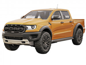 Ranger Raptor 2019 3D Model