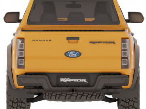 Ranger Raptor 2019 3D Model