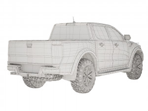 Ranger Raptor 2019 3D Model