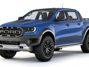 Ranger Raptor V8 2020 3D Model