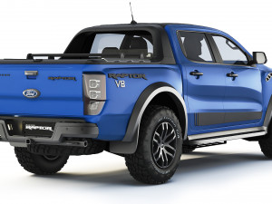 Ranger Raptor V8 2020 3D Model