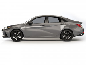 Hyundai Elantra 2021 3D Model