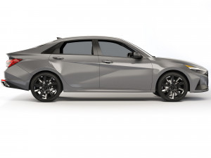 Hyundai Elantra 2021 3D Model