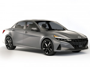Hyundai Elantra 2021 3D Model