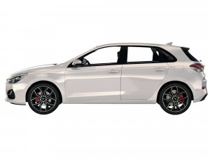 Hyundai i30 2020 Modèle 3D
