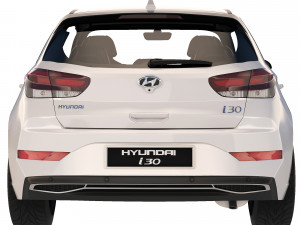Hyundai i30 2020 Modèle 3D