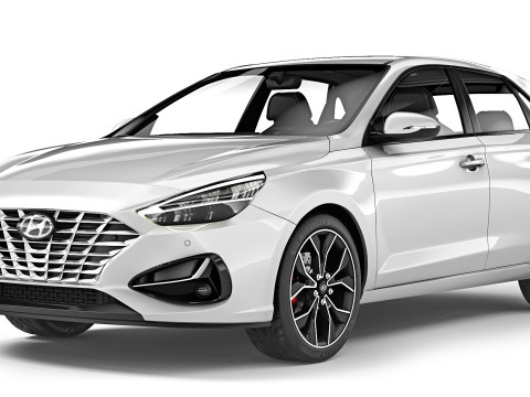 Hyundai i30 2020 3D Model