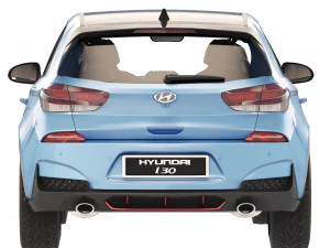 Hyundai i30 N-line 2019 3D Model