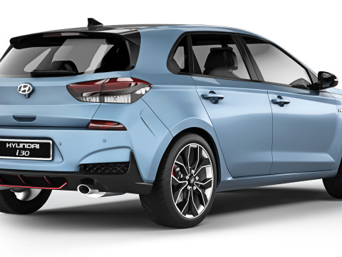Hyundai i30 N-line 2019 Modello 3D