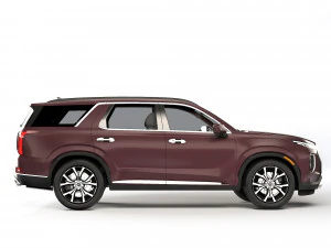 Hyundai Palisade 2018 3D Model