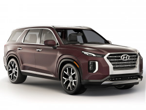 Hyundai Palisade 2018 3D Модель