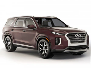 Hyundai Palisade 2018 3D Model
