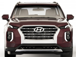 Hyundai Palisade 2018 3D Модель