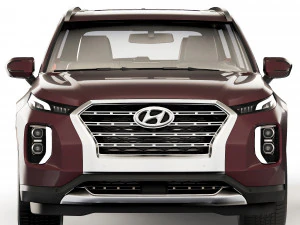 Hyundai Palisade 2018 3D Model