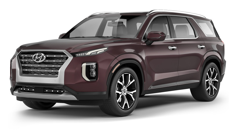 Hyundai Palisade 2018 3D Модель .c4d .max .obj .3ds .fbx .stl .blend