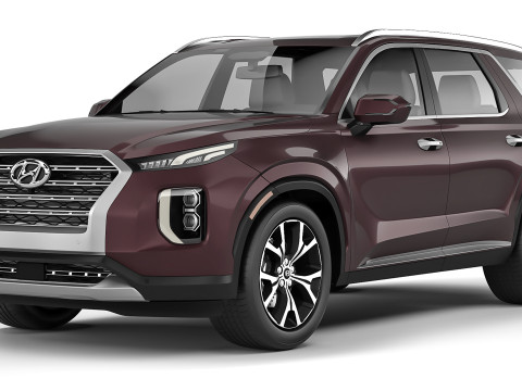 Hyundai Palisade 2018 3Dモデル