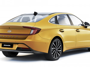 Hyundai Sonata 2020 3D Model