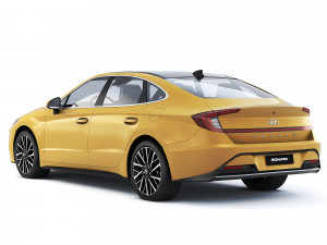 Hyundai Sonata 2020 3D Model