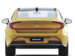 Hyundai Sonata 2020 3D Model